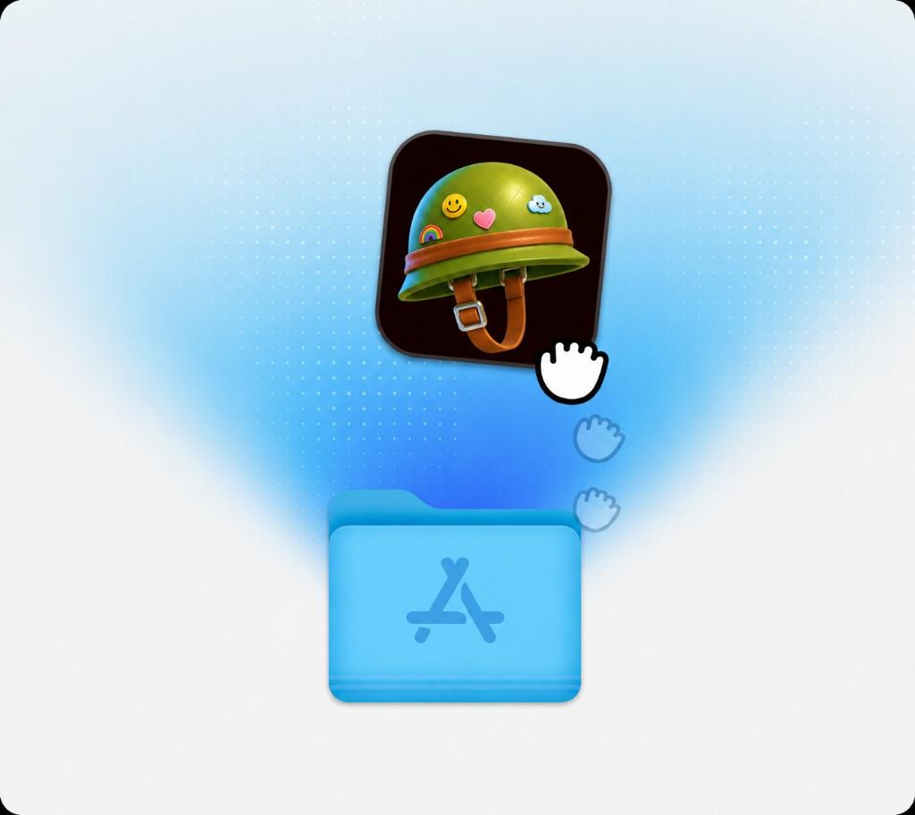 Drag the Gator icon into your Applications folder